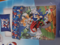 Sonic, a sündisznó - gyermek ágynemű huzat garnitúra (100x135 cm)